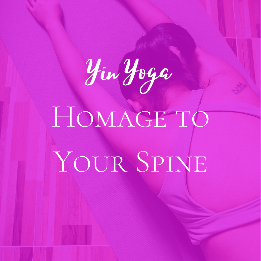 Homage to Your Spine